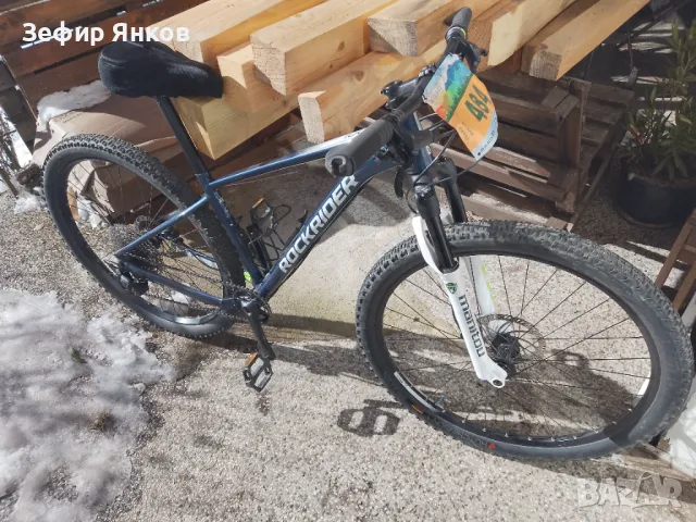 Висок клас планински велосипед-11кг  Rockrider MTB XC-100 Size M 29 Цола , снимка 12 - Велосипеди - 48744419