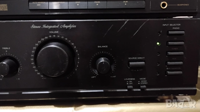 Транзисторен стерео усилвател Akai AM-27., снимка 3 - Ресийвъри, усилватели, смесителни пултове - 52353897