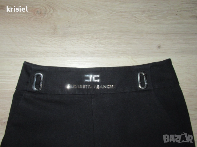 ELISABETTA FRANCHI--СТРАХОТЕН ПАНТАЛОН--XS номер, снимка 4 - Панталони - 52302344