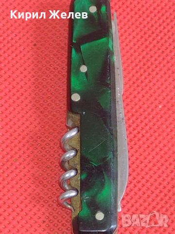 Стар джобен нож от соца с маркировка П.Денев Габрово уникат перфектно състояние 44812, снимка 8 - Други ценни предмети - 45278328