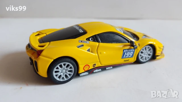 Bburago Shell Racing Ferrari Bluetooth - Мащаб 1:41, снимка 10 - Колекции - 50504534