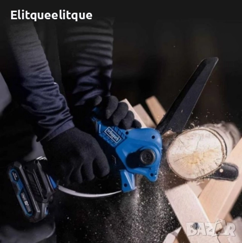 Акумулаторен трион Scheppach BC-PS150-X 6 Zoll 20V, дължина на рязане 150 мм, с батерия и зарядно, снимка 2 - Други инструменти - 52218444