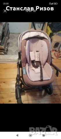 Продавам количка Chipolino Nina 3 в 1, снимка 5 - За бебешки колички - 53998953
