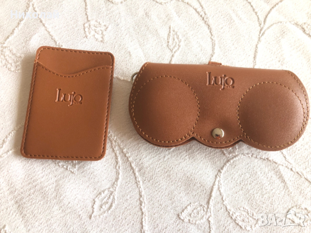 Калъф за очила и самозалепващ калъф за карти / Card holder - стилен комплект дамски аксесоари, снимка 7 - Други - 53576216