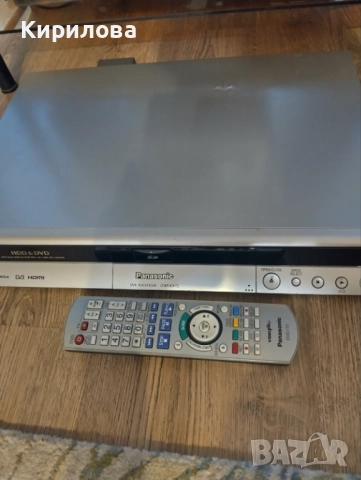 DVD pекордер Panasonic , снимка 9 - Плейъри, домашно кино, прожектори - 51677973