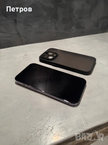 КАТО ЧИСТО НОВ Iphone 14 Pro 256 GB Purple, снимка 5 - Apple iPhone - 53529378