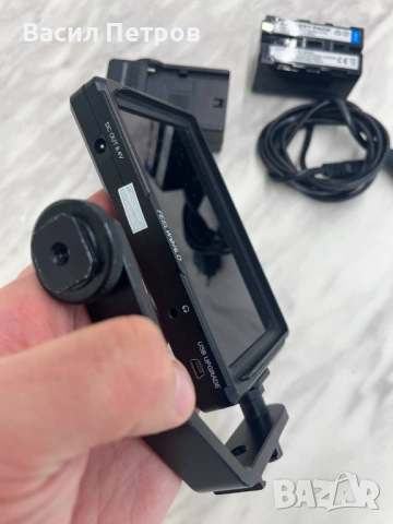 Монитор FEELWORLD F5 5 инч 4K HDMI DSLR HD 1920x1080, снимка 7 - Монитори - 53377340