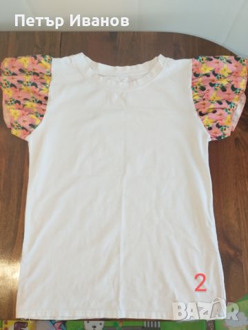Дамски летни тениски размер М по 5 лв, снимка 2 - Тениски - 46118199