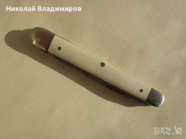 Българско джобно ножче П.Денев нож джобен кама, снимка 2 - Ножове - 45905693