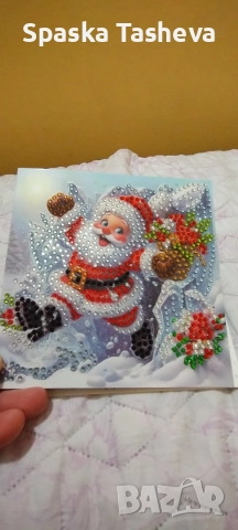 Коледни картички , снимка 2 - Коледни подаръци - 52617842