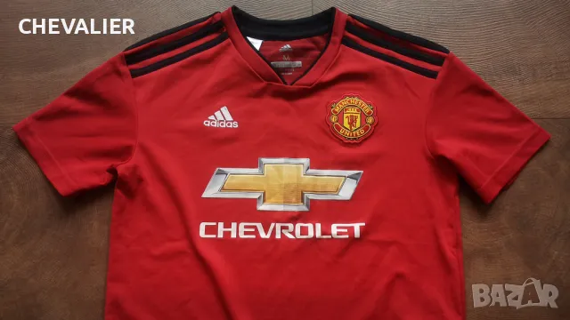 Adidas FC MANCHESTER UNITED Kids Football T-Shirt Размер 11-12г /152см детска футболна тениска 37-66, снимка 3 - Детски тениски и потници - 49528328