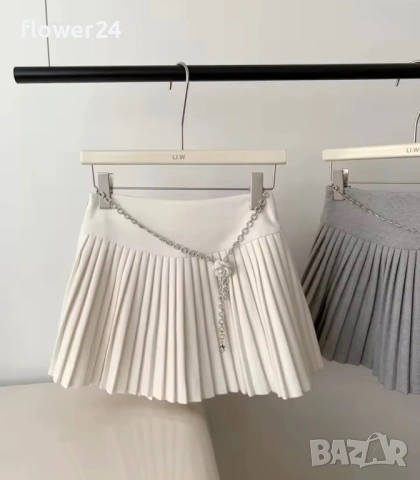 Пола с колан, размер S, снимка 2 - Поли - 53305184