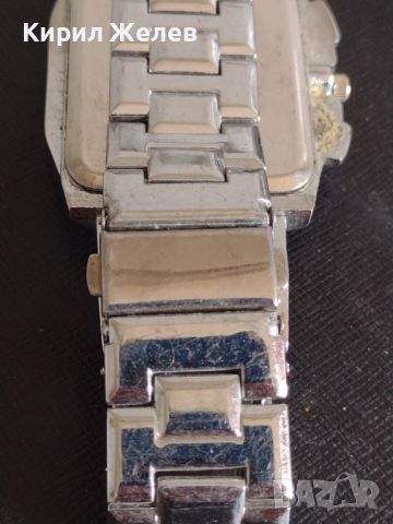 Метална верижка за часовник красив стилен дизайн 42241, снимка 3 - Каишки за часовници - 45381482