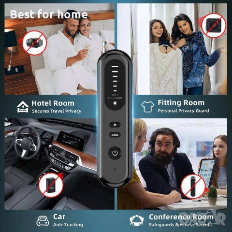 Интелигентен детектор за скрита камера T01, снимка 8 - Друга електроника - 52334128