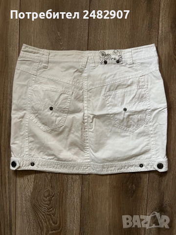Дамска дънкова пола, снимка 5 - Поли - 53484769