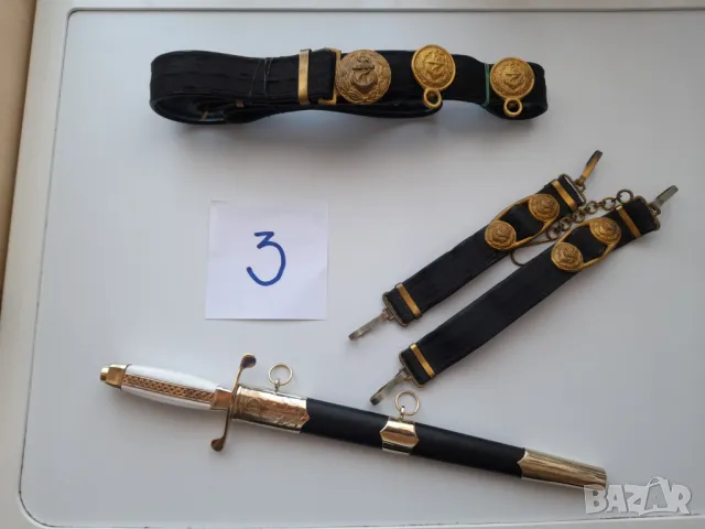 Кортик на Военноморския флот 3 обр.1951г., снимка 12 - Колекции - 49114186