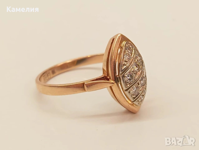 Руско злато , снимка 5 - Пръстени - 53779934