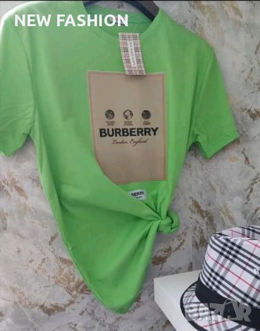 Дамски Памучни Тениски BURBERRY , снимка 12 - Тениски - 46771692