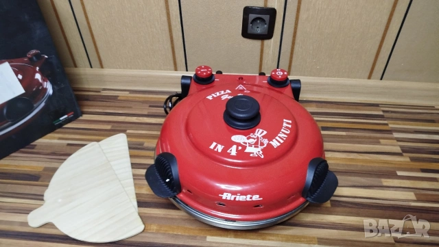 Електрическа фурна за пица с каменна плоча “PIZZA ЗА 4 МИНУТИ”, снимка 9 - Печки, фурни - 38486872