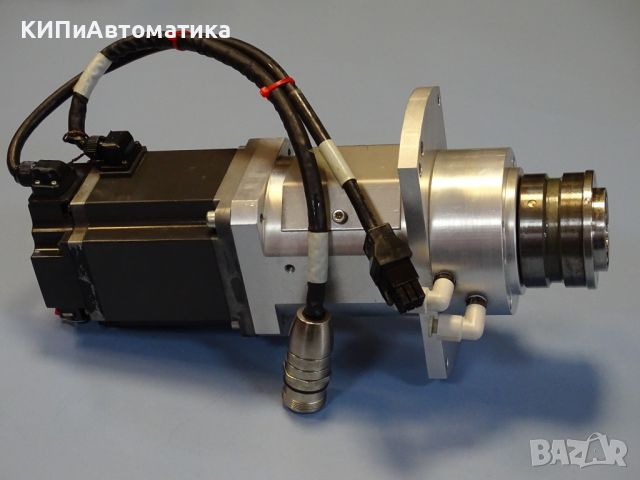 Серво мотор MITSUBISHI HC-UFS43K AC servo motor, куплунг R+W, корпус IPW-070 L23, снимка 9 - Резервни части за машини - 46742872