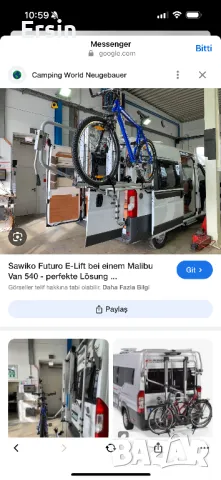 Поставка (стойка) с асансьор за Е-Велосипеди FUTURO E-LIFT AL-KO / Sawiko max. 60 KG Цена 2.600 евро, снимка 12 - Къмпинг мебели - 48715764