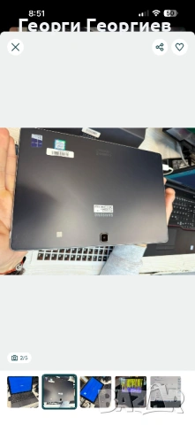 Samsung Galaxy TabPro S Windows , снимка 2 - Лаптопи за дома - 54233119