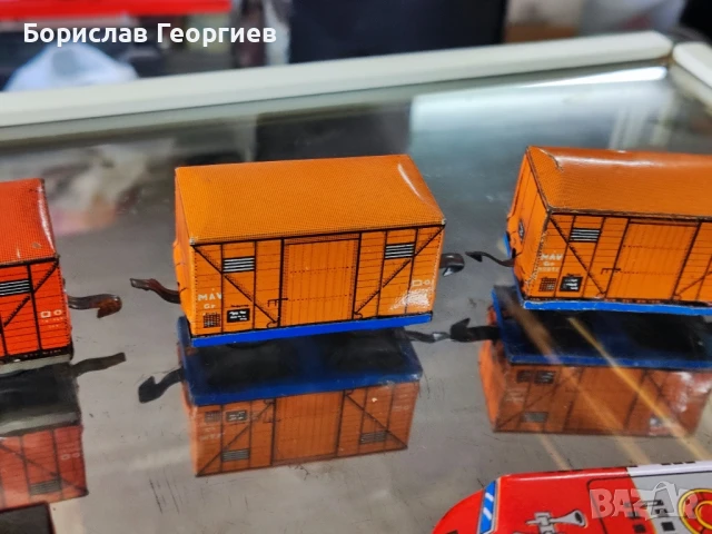 Стари ламаринени влакчета, снимка 5 - Колекции - 50850601