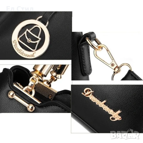 💕Дамска чанта,бордо., снимка 2 - Чанти - 53562937