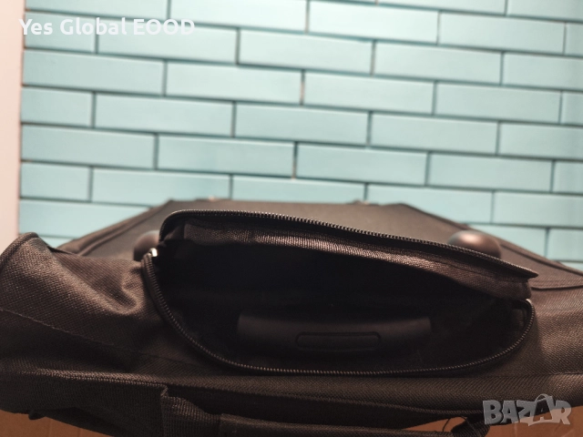 KONO лека ръчна куфарче на колелца 53x36x18 см черен, снимка 9 - Куфари - 52331746