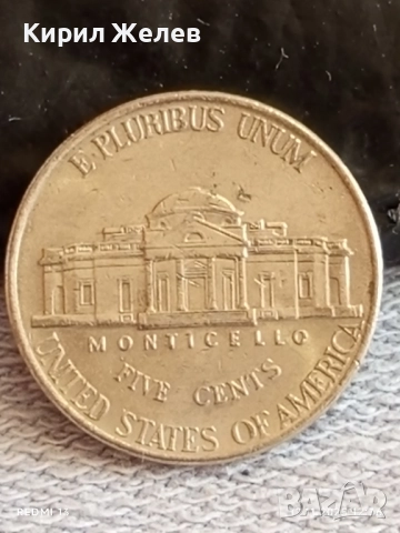 Пет монети пет цента АМЕРИКА различни години за КОЛЕКЦИЯ ДЕКОРАЦИЯ 51919, снимка 2 - Нумизматика и бонистика - 52387567
