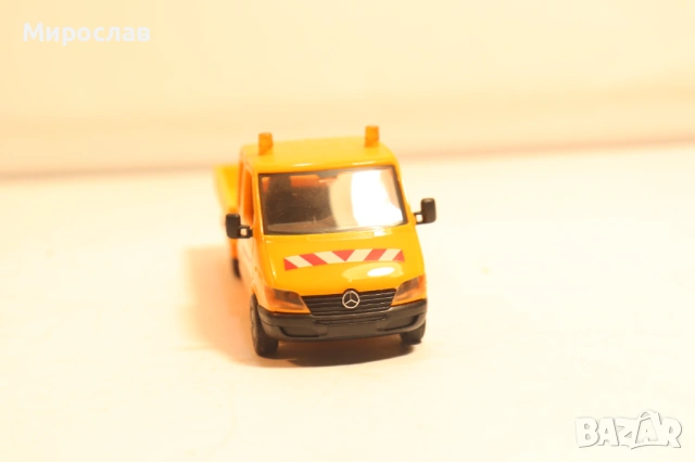 HERPA H0 1/87 MERCEDES SPRINTER КАМИОН КОЛИЧКА МОДЕЛ, снимка 4 - Колекции - 54113968