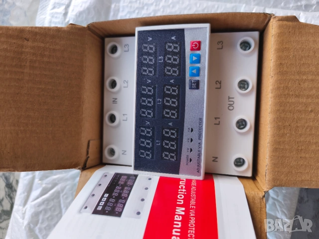 Трифазна 100 А пренапрежение защита, снимка 2 - Други машини и части - 53992074