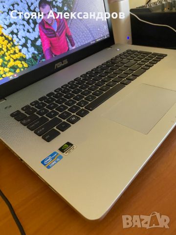 ASUS N76VM 17.3 inch. Перфектен, снимка 11 - Лаптопи за игри - 46780055