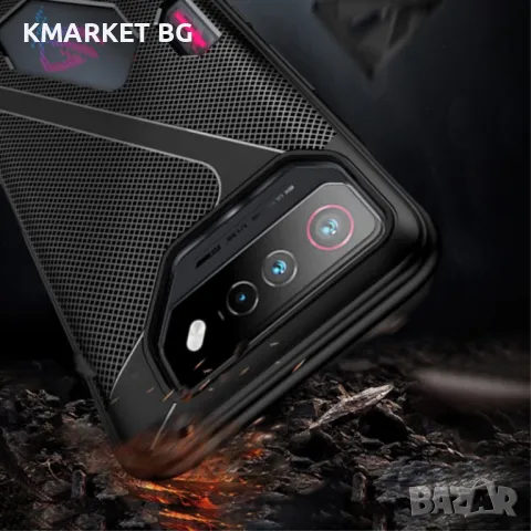 Asus ROG Phone 7 5G / 7 Pro Удароустойчив TPU Калъф и Протектор, снимка 5 - Калъфи, кейсове - 49113227