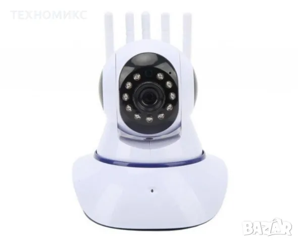 2MP FULL HD, WIFI БЕЗЖИЧНА КАМЕРА С 5 АНТЕНИ, МОТОРИЗИРАНА 355° завъртане, снимка 10 - IP камери - 49235437