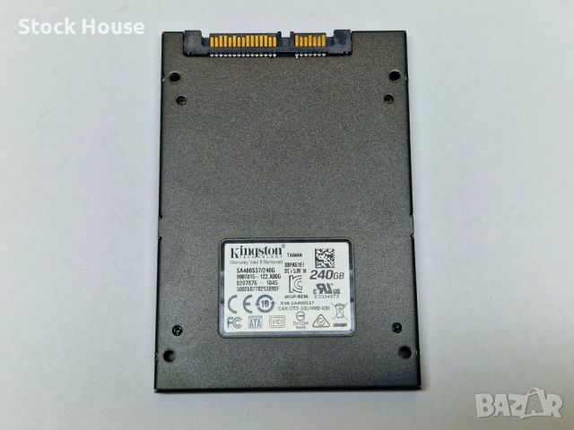 SSD бърз диск ССД хард диск 240GB Kingston лаптоп laptop PC компютър computer 256GB, снимка 2 - Твърди дискове - 45665314