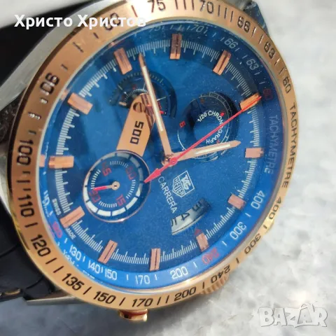 Мъжки луксозен часовник TAG HEUER Carrera 50 th Anniversary Limited Edition , снимка 3 - Мъжки - 47149562