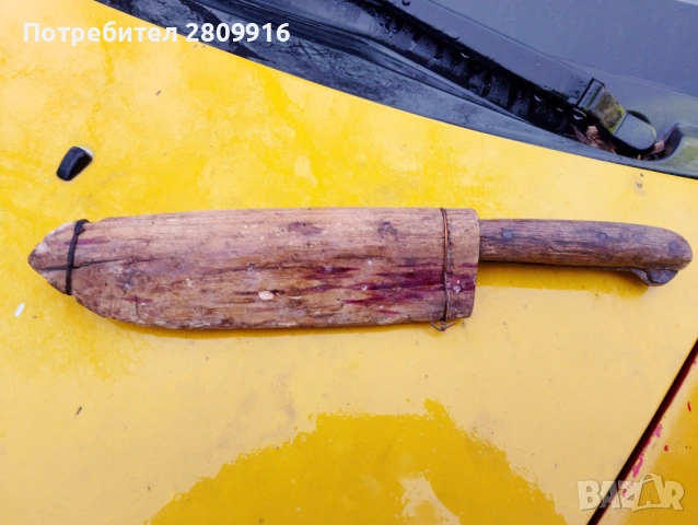 Стар овчарски нож, снимка 5 - Антикварни и старинни предмети - 53301528