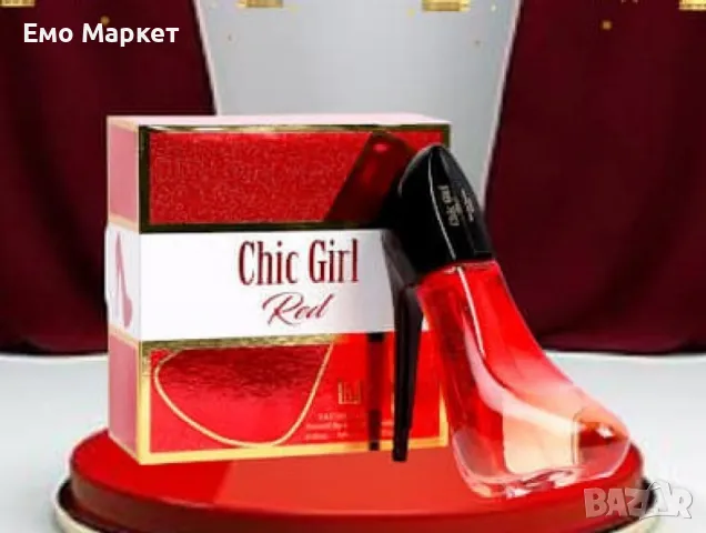 Дамски парфюм Chic Girl Red BN Parfums, 100мл, снимка 2 - Дамски парфюми - 49654546