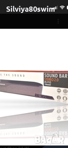 Саундбар STEREO 2.0 RS-910 * Bluetooth, снимка 6 - Bluetooth тонколони - 52417722
