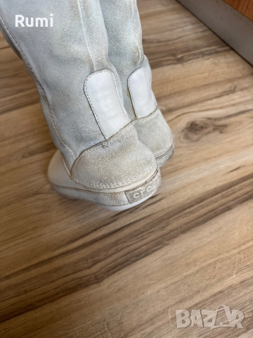 Дамски шикозни топли  ботуши Crocs ! 36,5 н, снимка 5 - Дамски ботуши - 52158400