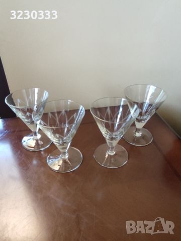 Кристални чаши за вино, снимка 1 - Чаши - 46468192