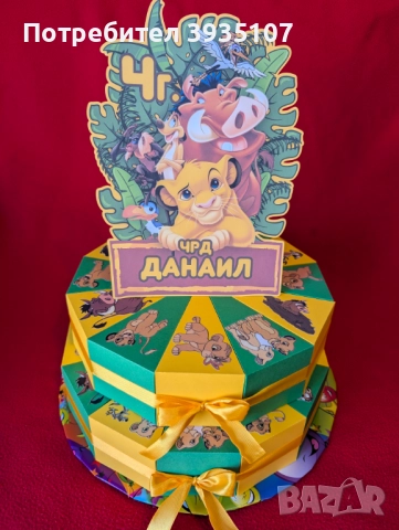 Картонена торта Майнкрафт, снимка 7 - Други - 52079928