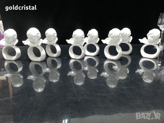 порцеланови салфетници ангелчета 