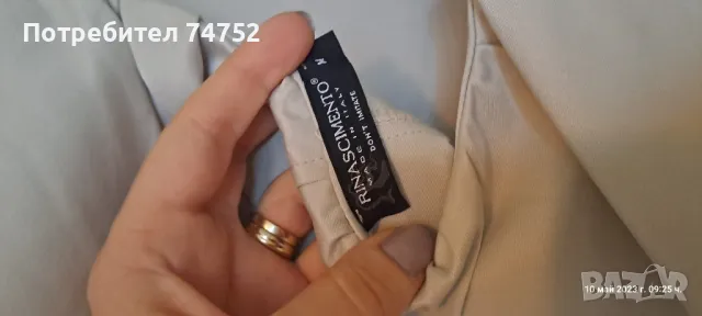 Бежава рокля, снимка 3 - Рокли - 49776762