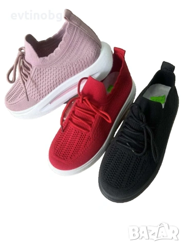 Летни дамски дишащи спортни маратонки, снимка 2 - Маратонки - 53810862