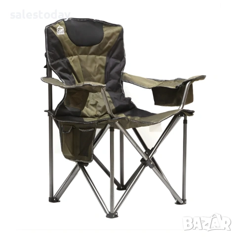 Сгъваем къмпинг стол+ калъф, до 160кг, снимка 4 - Столове - 46998270