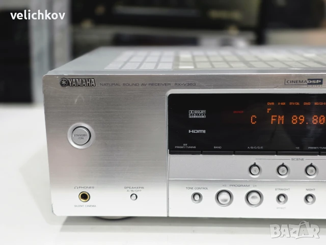    🎯 YAMAHA RX-V363 – Домашен звук със сила и класа! 🔊, снимка 3 - Ресийвъри, усилватели, смесителни пултове - 50889286