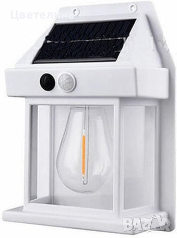 Декоративна соларна сензорна лампа с крушка BK-888, снимка 2 - Соларни лампи - 46426942