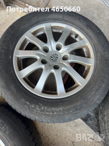 17 цолови алуминиеви джанти за Порше Каен, снимка 4 - Гуми и джанти - 52463385